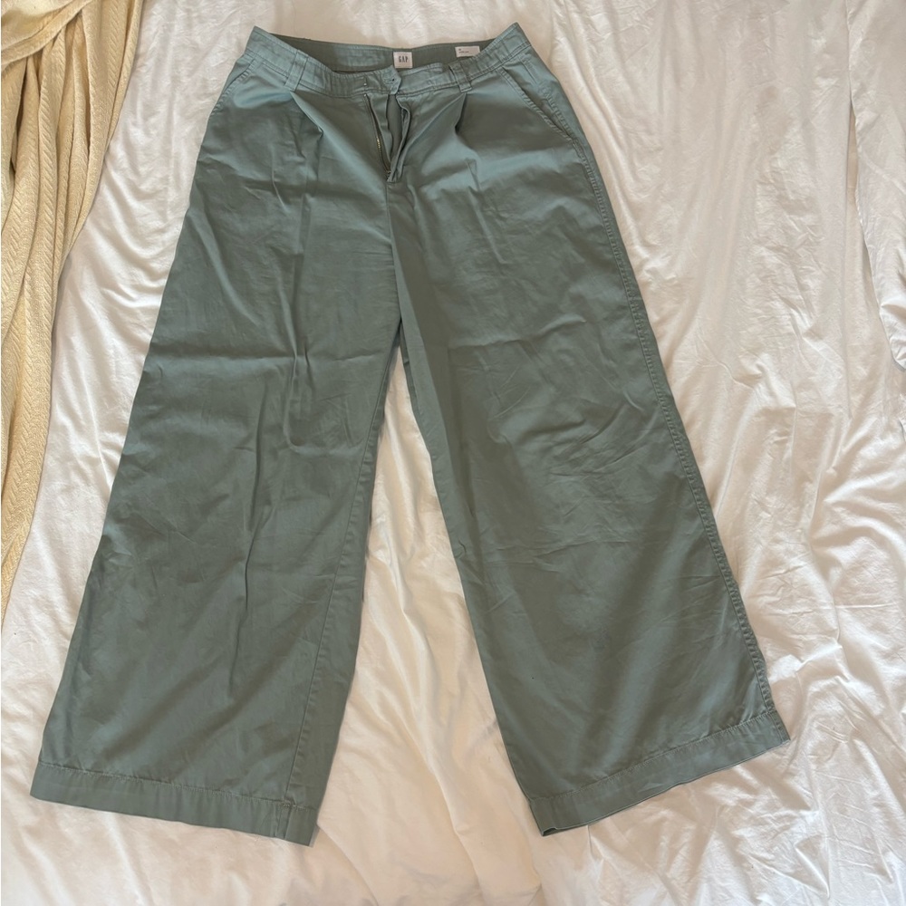 Gap High Waisted Wide Leg Pants